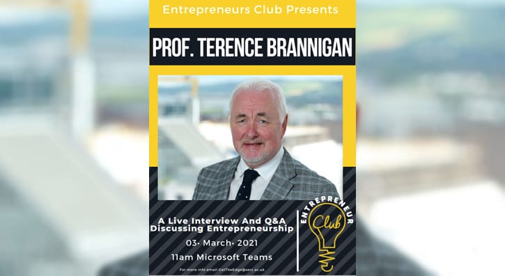 Prof Terence Brannigan